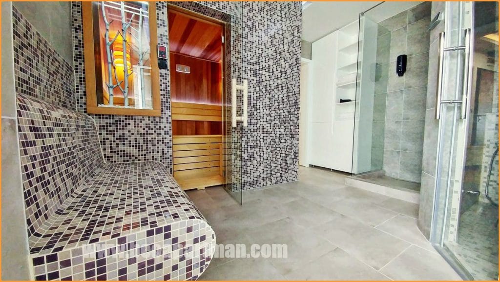 sauna hamam turkish bath apartment