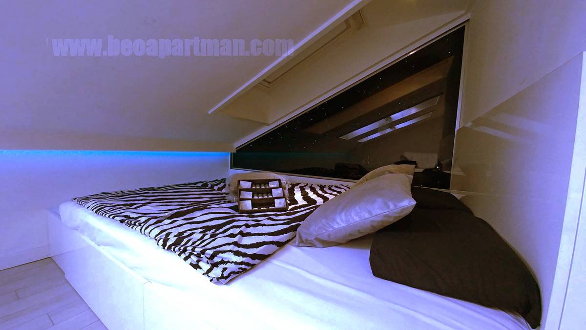 krevet spa apartman na Novom Beogradu