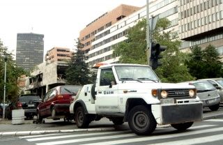 Belgrade parking service towing like mad