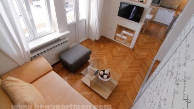 BROZ apartment Belgrade, living room