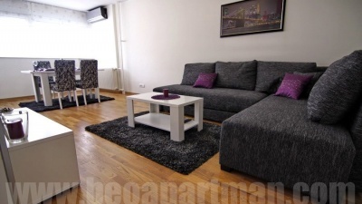 IN apartman Novi Beograd, dnevna soba