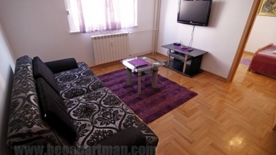 POEM apartment Belgrade, living room