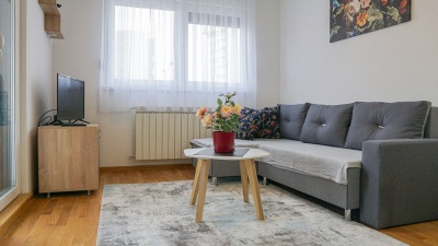 STEPA apartment Belgrade, living room