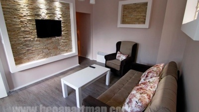ANGLER apartment Belgrade, living room