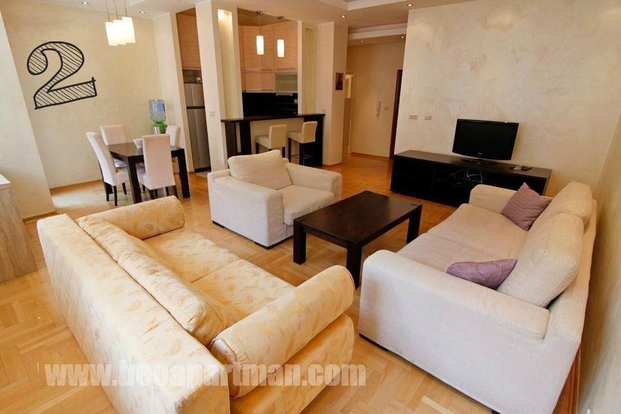  Knez Mihajlova Vacation Rental apartment Belgrade alphabet