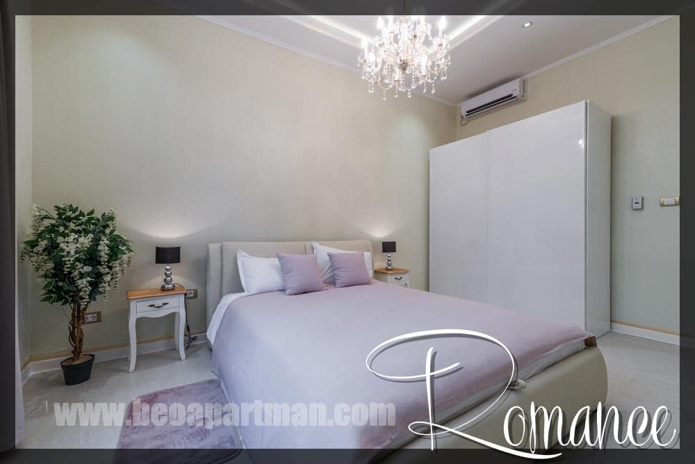 Luxury Apartments for rent in Belgrade ROMANCE Bedroom