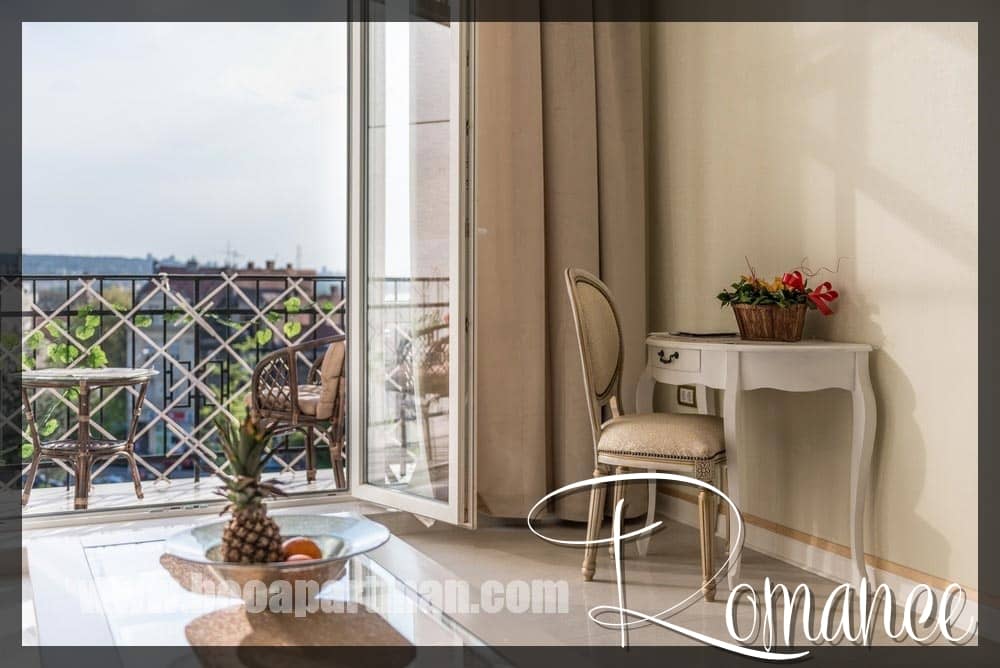 Letter Desk Luxury Apartments for rent in Belgrade ROMANCE
