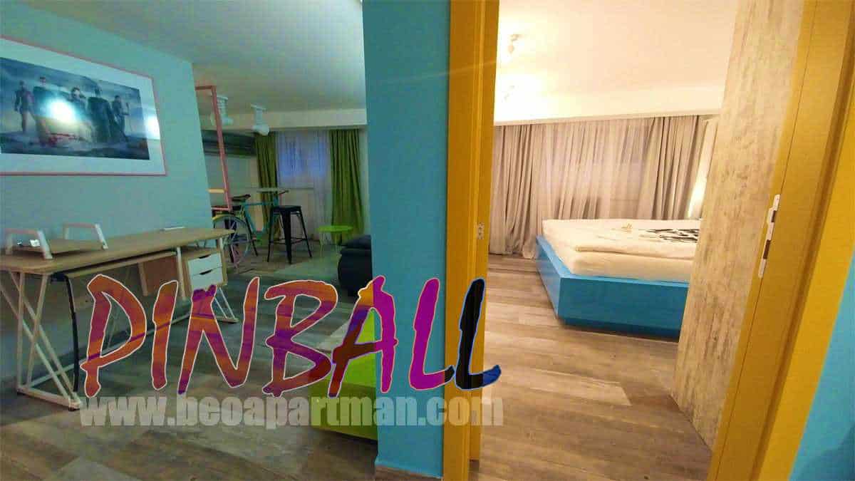 rooms party apartment in Belgrade PINBALL