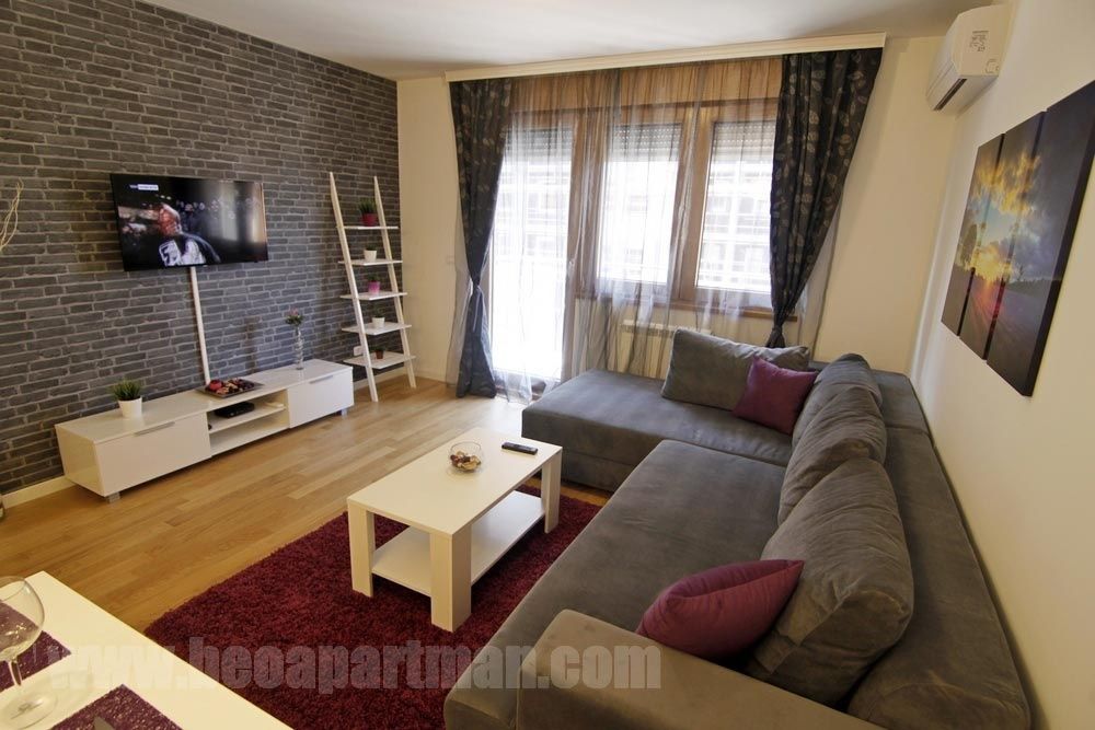 Apartman Milica dnevna soba, Apartmani Beograd