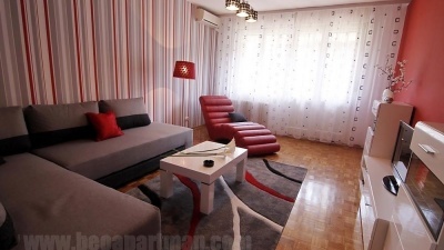 PARK apartment Belgrade. living room